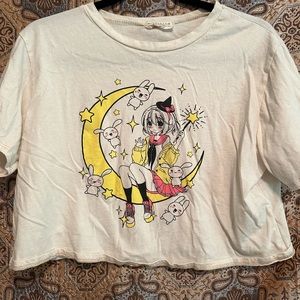 Anime girl crop top!